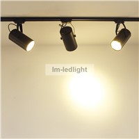 fast free ship 100pcs RGB LED track lighting 9W 12W warm white natural white cold white disco led spotlighting