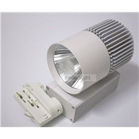 20W 4 wire 3 phase led lighting for clothing shop 20pcs spotlight track warm / neture / cold white 110V220V230V240V roupa de led