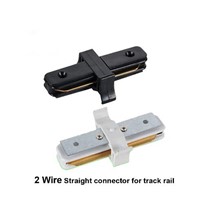 10pcs/lot 2 wire Corner connector Track light rail connectors,track fitting,led track rail connector,track connectors,aluminum
