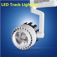 DHL10pcs 110 V 220 V LED spotlight rail track light lamp 30W COB LED track light