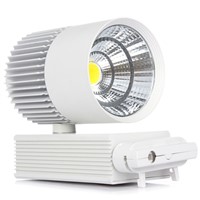 10pcs Wholesale COB LED Track Light 20W LED Track Spot Light Ceiling LED Rail Wall Lamp AC85-265V