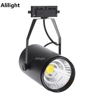 AC Track Light LED Spotlight Lamp Adjustable Rail Light for Shopping Mall Clothes Store Exhibition Office Track Lighting Fixture