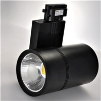 LED Track light 30W AC85-265V Track Lighting Retail Spot Wall Lamp Rail Spotlights Replace Halogen Lamps White/Black