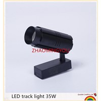 1PCS 35W LED track light AC85-265V Track rail LED spot light Clothing store lights Industrial lighting Wall lamps