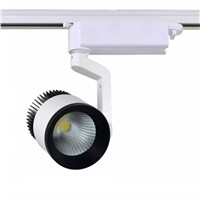 New year Wholesale 35W Single Head COB LED Track Spot Light Exclusive Shop, Jewelry Store, Showcase, Supermarket, Club, Museum