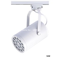 1PCS Track light Pure White/Nature White/Warm White 18W Aluminum Led Spotlight Energy Saving LED lamp  showroom Surface Mounted