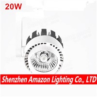 110V 220V 230V 240V Led track spotlight LED rail spot light lamp COB 20W LED track light