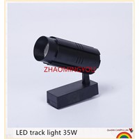 YON 1PCS 35W LED track light AC85-265V Track rail LED spot light Clothing store lights Industrial lighting Wall lamps