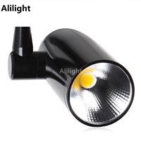 7W COB LED Track lighting Spotlight Tracking Rail Light Bulb Back Lighting Aluminum Alloy for Commercial and Residential fixture