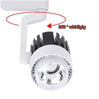 LED COB Track Light 20w 30W Spotlight COB LED Ceiling Rail Lamp Light Track Lighting Led Spotlight AC220V