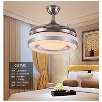 110~240V fan lamp ceiling fan dining room living room-bedroom vintage ceiling fan light with remote control 108CM