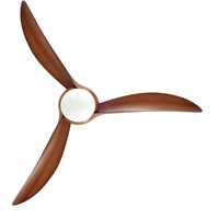 American LED Nordic antique fan  Pendant Light with remote control Luz pingente de ventilador for living dinning room 110V 220V