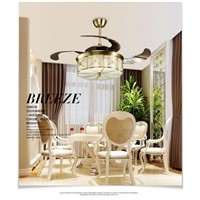 American stealth fan light ceiling fan designer&#39;s vintage brass ceiling lamp fan living room dining room lamp ceiling fan lights