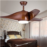 Home of American retro ceiling fan lamp restaurant living room creative fashion fan lamp modern living room fan