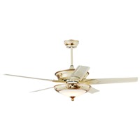 LED ceiling fan modern 42 inch fan dining room LED European antique living room fan with LED Lighting