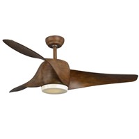 Vintage Ceiling Fan Led Ceiling Light with Remote Control for Living Room Dinning Room within 5inch &amp;amp;amp; 10 inch rod