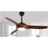 Fan chandelier with remote control living room bedroom fan chandelier fan light Nordic home American retro lighting fan