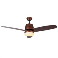 American country fan lights ceiling fan lights restaurant minimalist living room Fan Leaves 48 inch brown wall contro