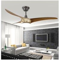 18W LED Ceiling Fan With Lights Remote Control 220-240Volt Fan LED Light Bulbs Bedroom Fan Lamp Free Shipping