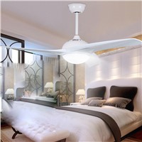 LED Modern Iron Glass Plastic Ceiling Fan LED Lamp.LED Light.Ceiling Light.Ceiling Lamp For Foyer Bedroom