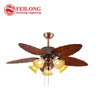 free shiping ceiling fan HUGE leaf blades with five light kits PULL CHAIN CONTROL outdoor ceiling fans light hunter ceiling fan