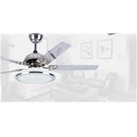 48inch Modern minimalist Ceiling fan dining room fan ceiling fan light living room fashion LED light smart remote control fans