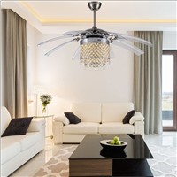 LED Modern Iron Acryl Ceiling Fan LED Lamp.LED Light.Ceiling Lights.LED Ceiling Light.Ceiling Lamp For Foyer Bedroom