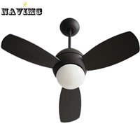 Vintage Ceiling Fan With Light And Remote Control Industrial Lighting Restaurant Living Room Black Ceiling Fan