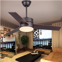 LED Modern Iron Wooden Acrylic Ceiling Fan LED Lamp.LED Light.Ceiling Lights.LED Ceiling Light.Ceiling Lamp For Foyer Bedroom