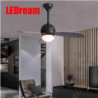 The Nordic lamp Contracted and contemporary dining-room sitting room bedroom fan light remote control  fan light