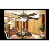 52inch retro fan lamp fan ceiling lamp fashion deluxe continental dining room living room modern ceiling fan with remote control