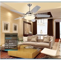 Restaurant Fan pendant light living room bedroom pendant ceiling fan Minimalism modern LED bedroom retro pendant lamp fan light