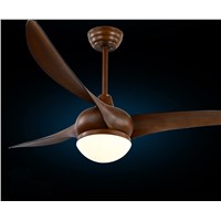 Ceiling fan lights ceiling fans remote control modern minimalist LED restaurant American living room fan light ceiling 52inch
