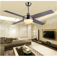 48inch ceiling fans single light simple LED modern minimalist living room bedroom fan light ceiling fan lights with controller