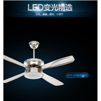 Restaurant fan ceiling fan lamp minimalism modern household frequency fan ceiling living room LED ceiling fan remote control