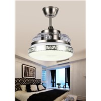 Modern LED ceiling light fan with remote control ceiling lights lamp fan dining room living room lighting ceiling fan 110~240V