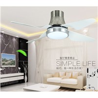 Inverter ceiling fan lights restaurant simple LED remote control fan lights ceiling light living room fan lamp ceiling 48 inch