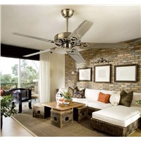 48inch 42inch Continental retro ceiling fan without a light iron leaf ceiling fan modern and simple iron fan