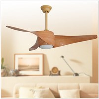 18W  LED 110V-240V Retro decorative  energy efficient ceiling fans with remote control Home Decoration Fan Restaurant Fan