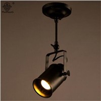 Spotlight Industrial Loft Reflector Lamp Iron Personality E27 Designer For Decor Stage Restaurant Corridor Foyer Parlor Lighting