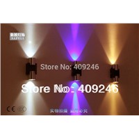 2x3W 6W colorful Ceiling Spot Lighting LED PARTY WALL Lamp HALL PORCH Lobby Background corridor Bar Wall Light