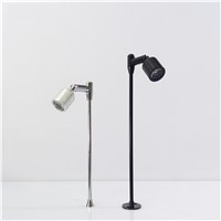 360 degree 1W led stud light, 85-265Vac led counter light , accent lighting for jewelry ,gold ,silver,led exhibition lamp