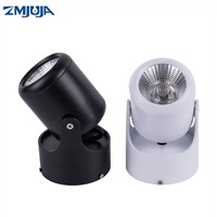 12W COB Led down lights Surface Mounted Ceiling Spot light 180 degree Rotation Ceiling Downlight AC85-265V Indoor LED Lighting