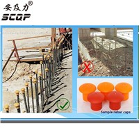 10-18MM Protective End Cap Plastic Cable Wire Thread Cover Steel Pole Tube Pipe Protecting Construction Reinforced Rebar Caps