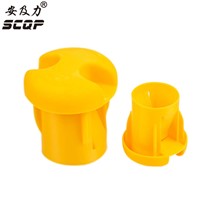 18-30MM Large Reinforced Protective Cap Plastic Cable Wire Thread Cover Steel Pole Tube Pipe Protecting Construction End Caps