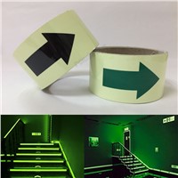50mmX3m glow in the dark tape lasting 4 hours Luminous film for safety