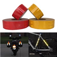 5CMx30M Reflective Tape Adhesive Stickers Decal Decoration Film Safety Motorcycle Stickers on school bus