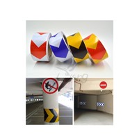 5cmx5m  Reflective Warning Tape Self Adhesive Sticker Arrow Printing for Car&amp;amp;amp; Motorcycle