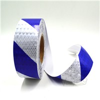 5cmx3m Small Shining  Self-Adhesive Reflective Warning Tape with Blue White Color for Car AND Motorcycle