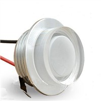AC85-265V 1W Led Mini Spot Light Recessed In Indoor Decroration